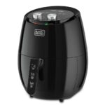 Black & Decker 4.5L Rapid Air Convection Manual Aerofry Airfryer, Black - Image 2