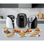 Black & Decker 4.5L Rapid Air Convection Manual Aerofry Airfryer, Black - Image 4