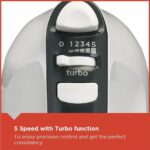 Black & Decker 300W Hand Mixer White M350-B5 2 Years Warranty