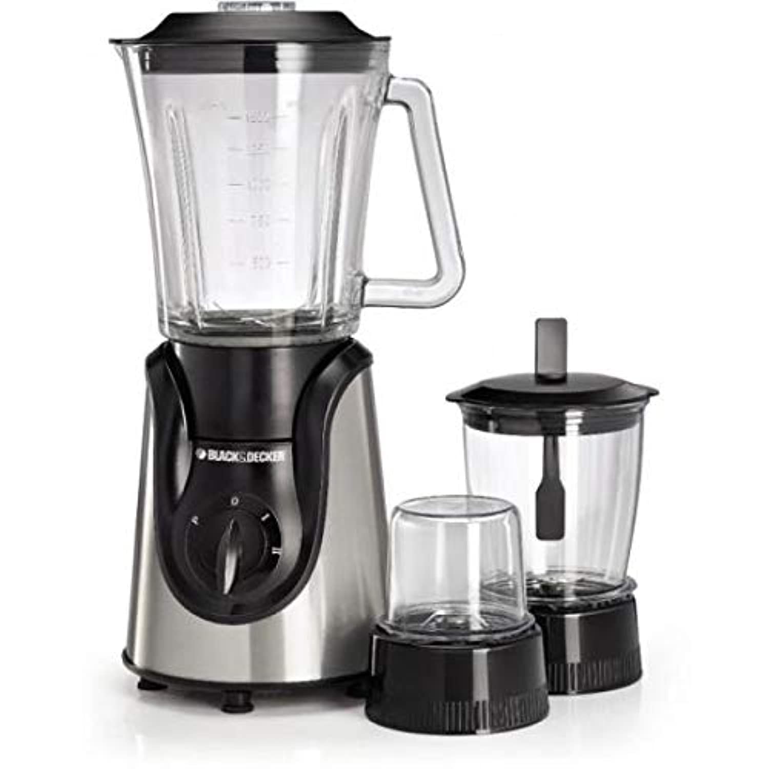 Black & Decker and Blender with Grinder and Mincer Chopper, 600 W - BX600G-B5 Black & Decker and Blender with Grinder and Mincer Chopper, 600 W - BX600G-B5