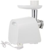 BLACK+DECKER FM1500-B5 1500W Meat Mincer/Grinder, 220V (Not For Usa - European Cord), White