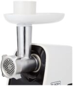 BLACK+DECKER FM1500-B5 1500W Meat Mincer/Grinder, 220V (Not For Usa - European Cord), White